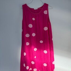 Sleeveless Linen Dress